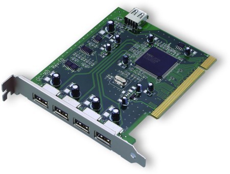5Port USB 2.0 PCI Adapter      DU-520
