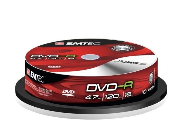 DVD-R 4,7GB X16 CB-10