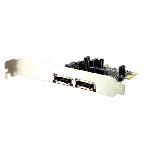 Kontroler PCI-E eSATA II x2 + SATA II x2