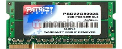 SODIMM DDR2 2GB Signature 800MHz CL6