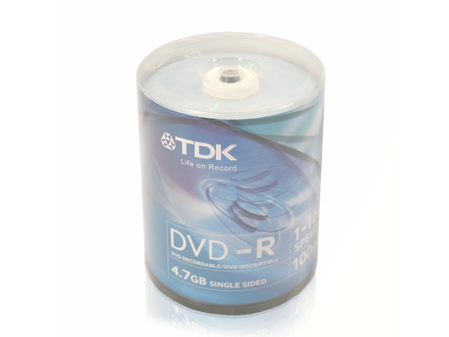 DVD-R 4,7GB X16 100-P CB