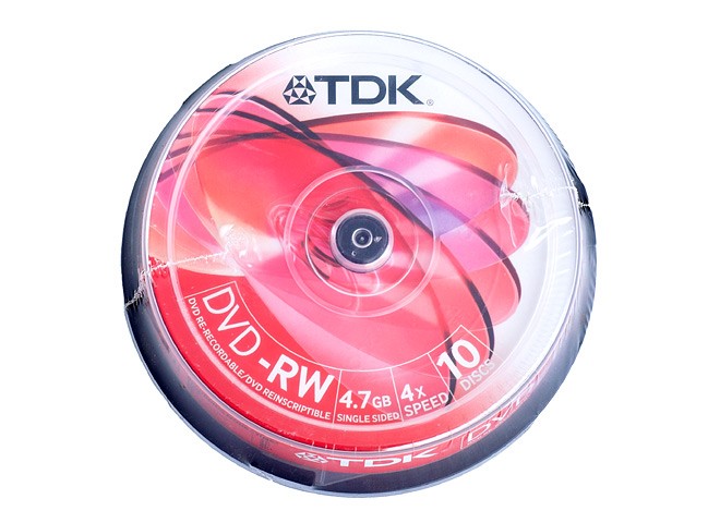 DVD-RW 4,7GB X4 10-P CB