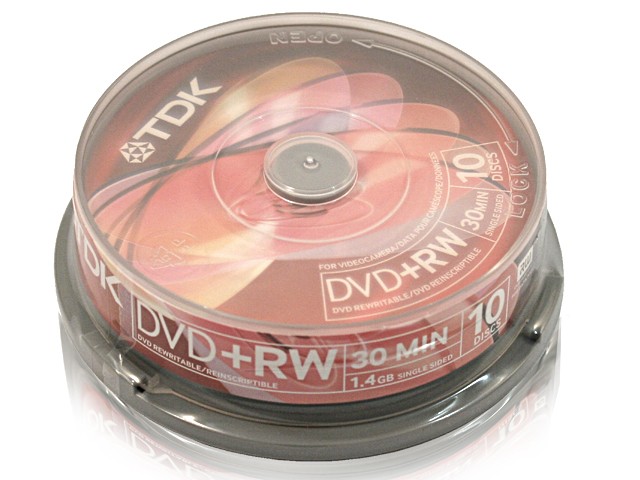DVD+RW 1,4GB MINI 10-P CB
