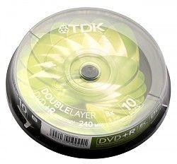 DVD+R 8,5GB X8 10-P CB DUALLAYER