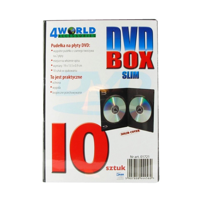 DVD BOX 9mm na 2 plyty 10szt