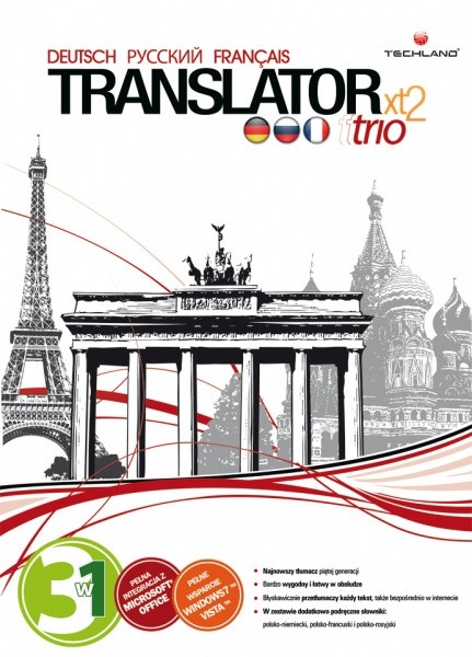 Translator XT2 Trio Deutsch Francais Russkij