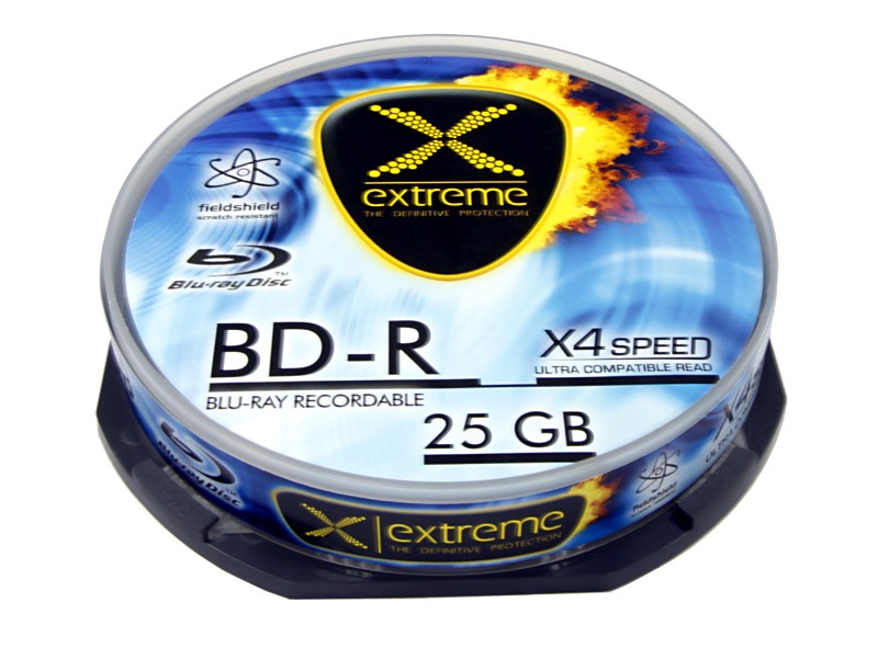 Płyty BD-R 25GB x4 - Cake Box 10