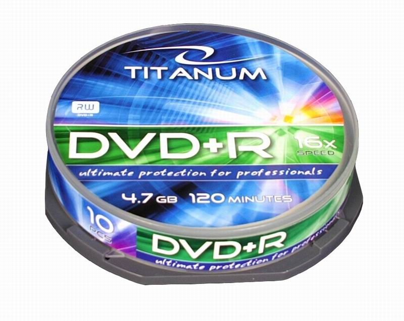 DVD+R 4,7 GB x16 - Cake Box 10