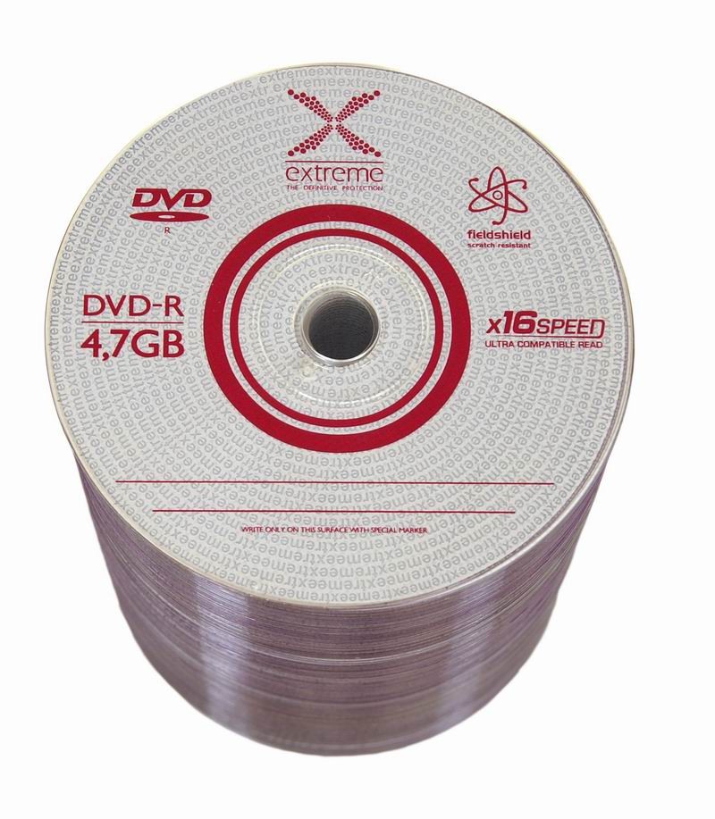 Płyty DVD-R 4,7 GB x16 - S-100
