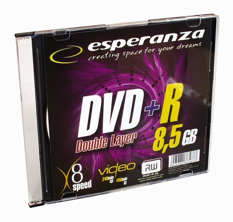 DVD+R 8,5GB Double Layer x8 - Slim 1