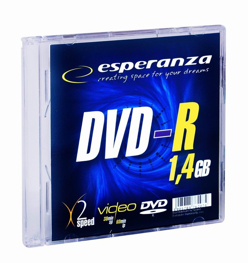 Mini DVD-R 1,4GB x4 - Slim 1