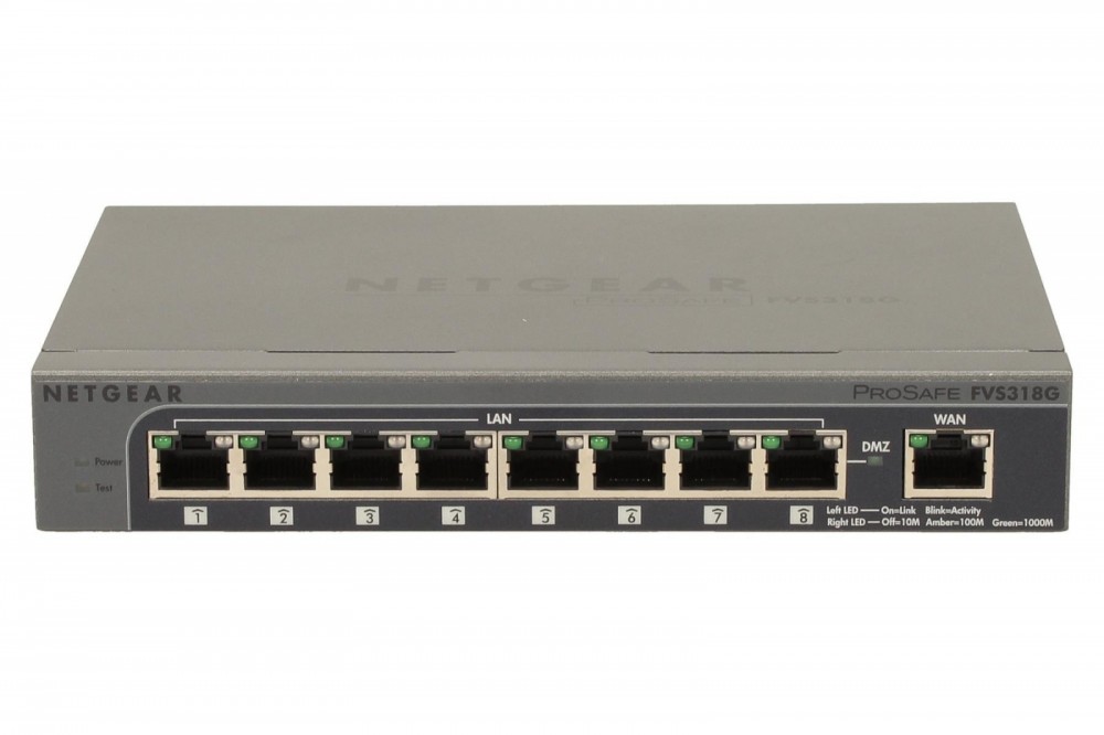 FVS318G ProSafe Firewall/Router xDSL 1xWAN 8x1GB LAN 5xVPN