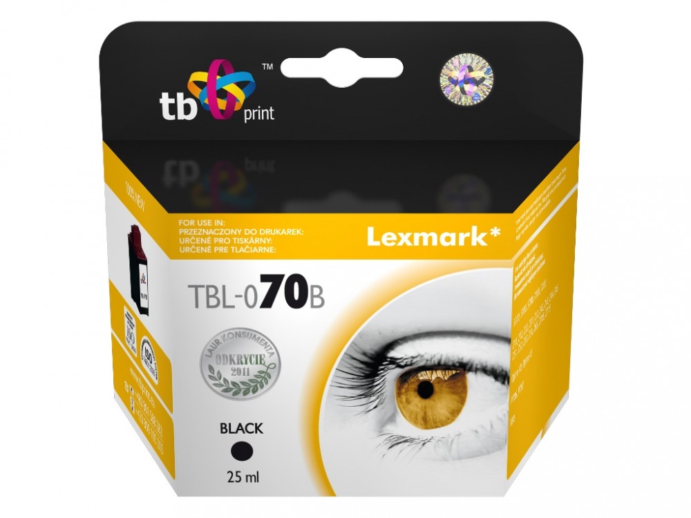 Tusz TBL-070B (Lexmark 12A1970) Czarny 100% nowy