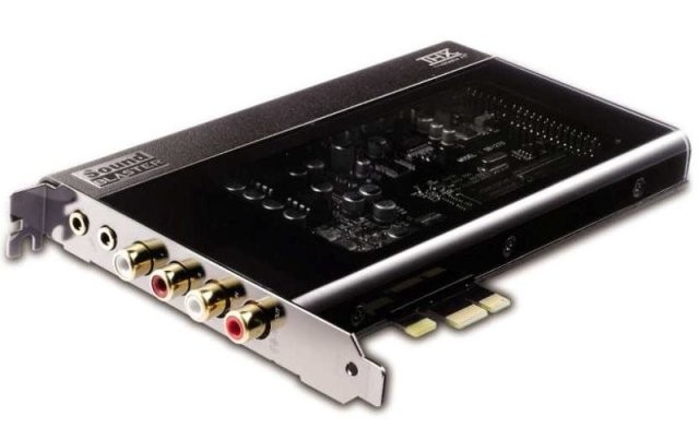 Sound Blaster XFI Titanium HD kart muz box