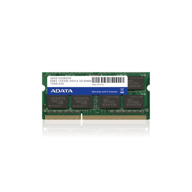 SODIMM DDR3 2GB 1333MHz CL9 Single Tray