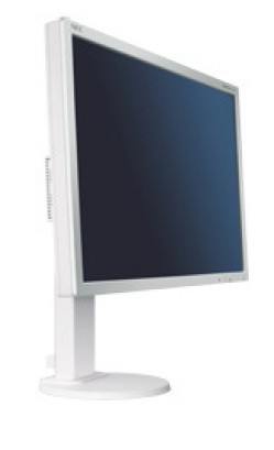 20'' W-LED wide TFT,DVI-I E201W white