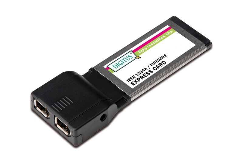 Kontroler ExpressCard/34 2xFirewire 400 IEEE 1394a 6pin