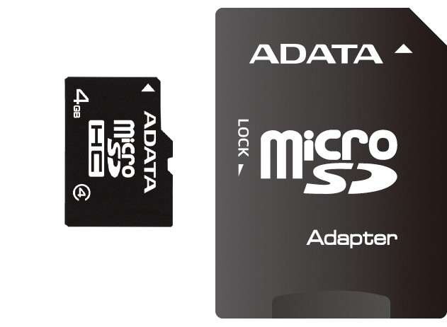 microSD 4GB class4 + adapter