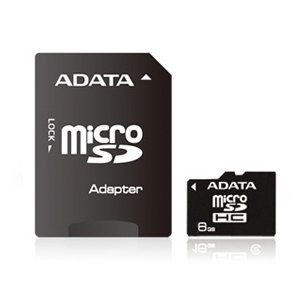 microSD 8GB class4 + adapter