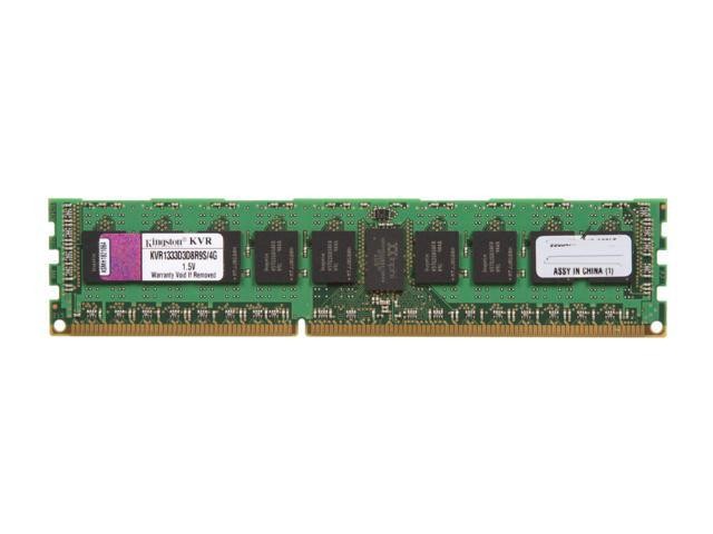 4GB DDR3 1333MHz KVR1333D3D8R9S/4G