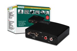 Konwerter VGA/Audio do HDMI, 1080p, HDCP 1.2 , LPCM