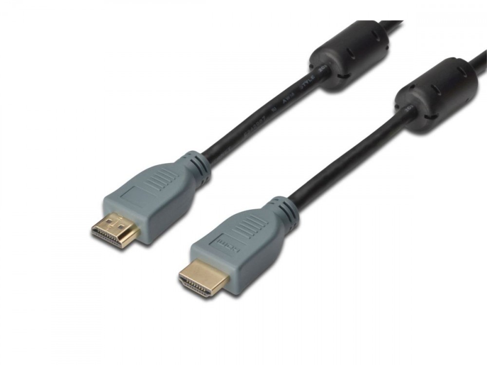 Kabel połączeniowy HDMI HighSpeed z Ethernetem 4K UHD Typ HDMI A/HDMI A M/M czarny 3m