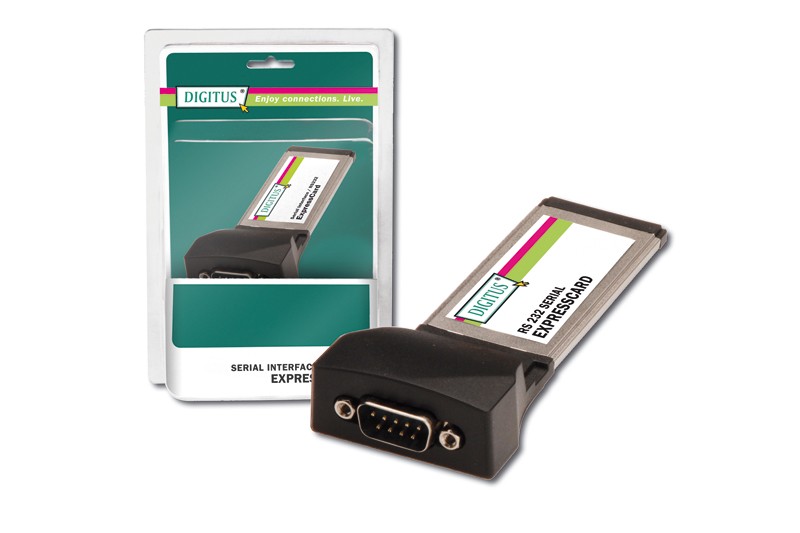 Kontroler ExpressCard 34 do 1xSerial (szeregowy) DB9 COM RS232
