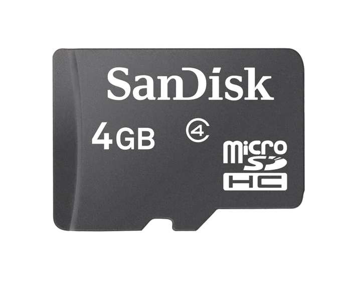 microSDHC 4GB