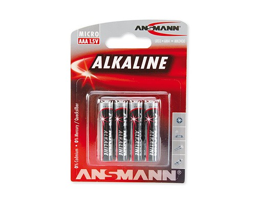 Bateria alkali RED 4xAAA