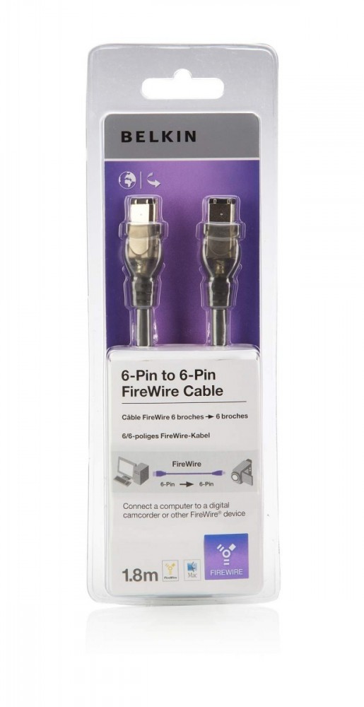 Kabel F/W 6-6 1.8m       F3N400cp1.8M