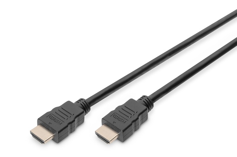 Kabel połączeniowy HDMI HighSpeed z Ethernetem 4K 60Hz UHD Typ HDMI A/HDMI A M/M 3m Czarny