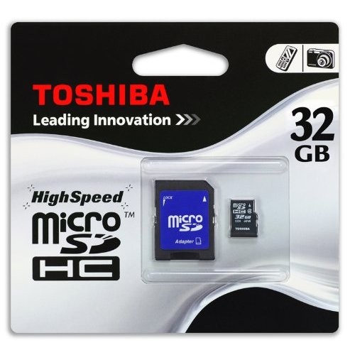 microSDHC 32GB 1-adap class 4