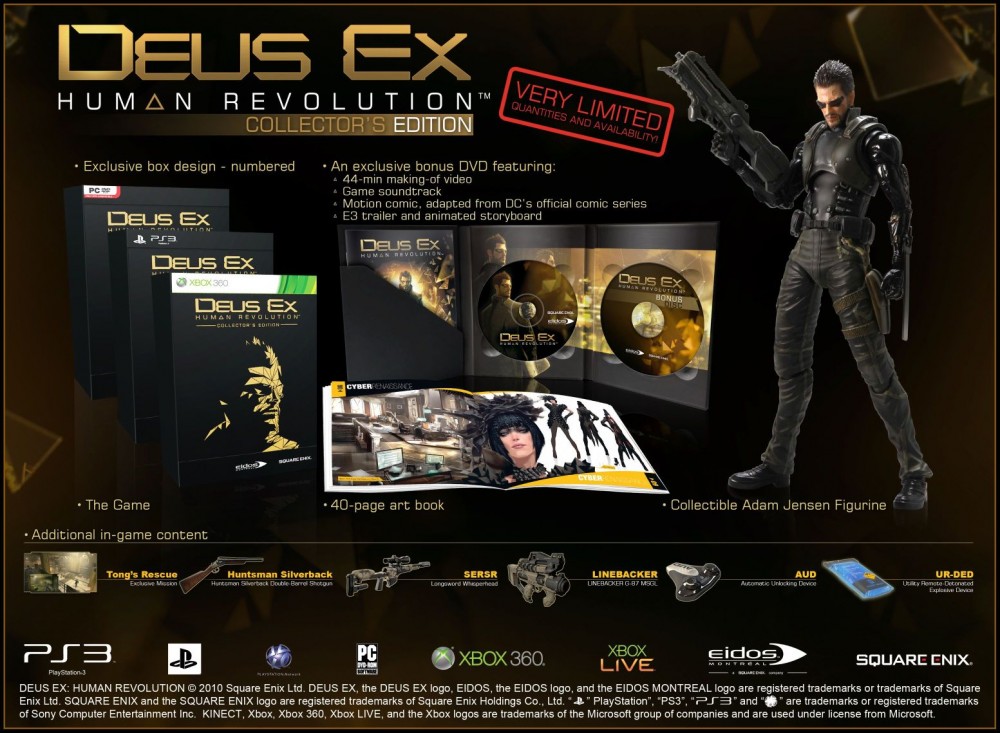 Deus Ex: Bunt Ludzkości Edycja Kolekcjonerska Xbox ENG