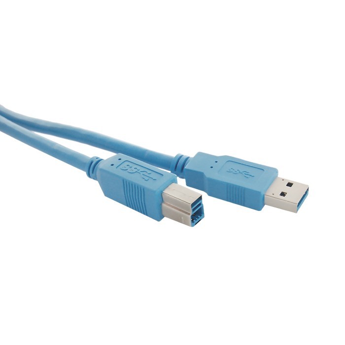 Kabel USB 3.0 do drukarki A męski | B męski | 2m
