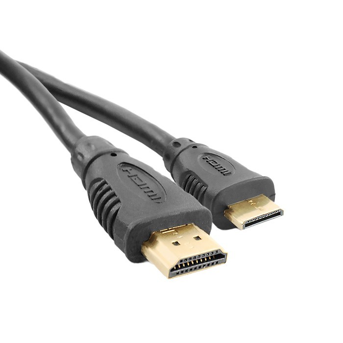 Kabel HDMI A męski | Mini HDMI C męski | 3m