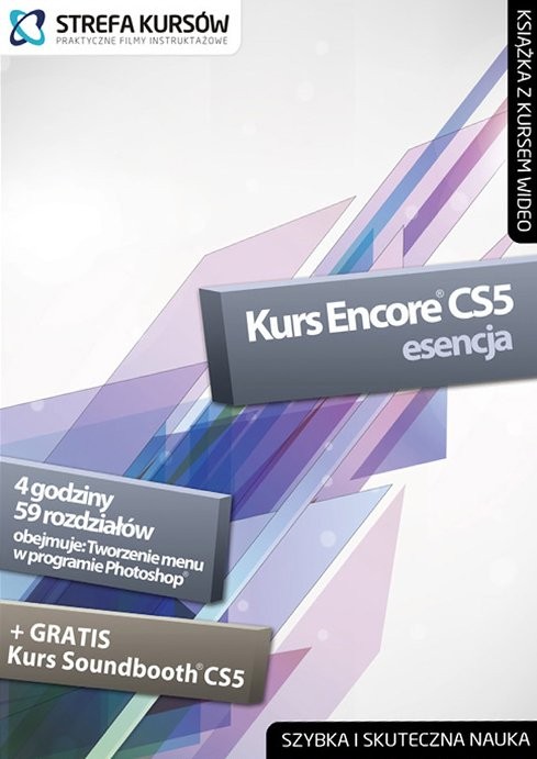 Kurs Encore CS5 - esencja + książka PC PL