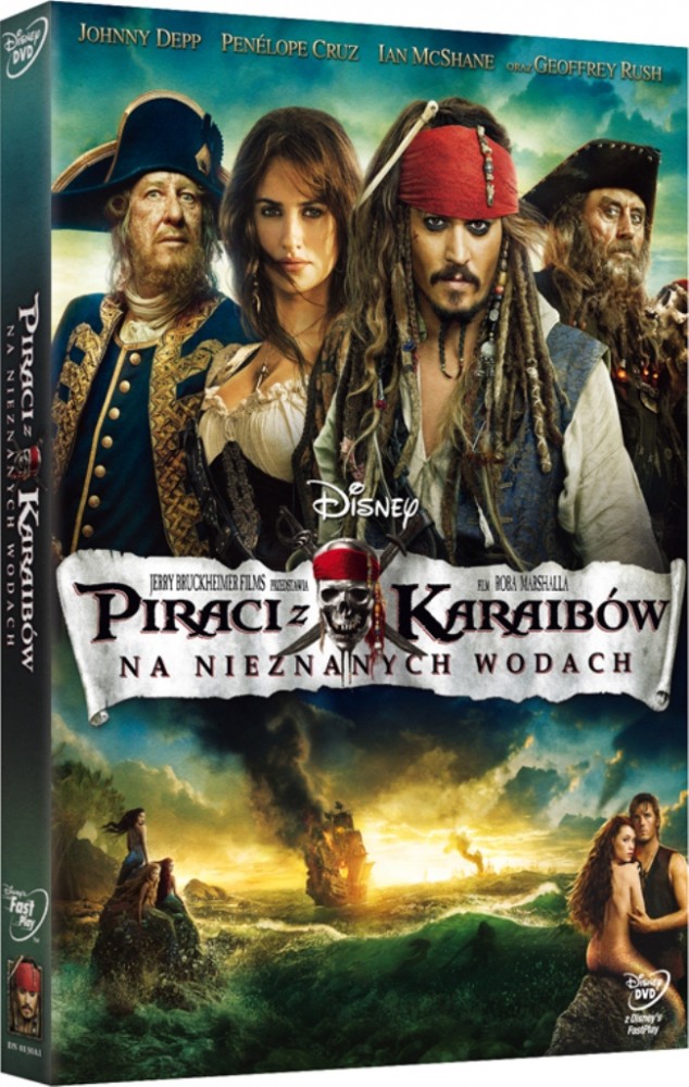 Piraci z Karaibów: Na nieznanych wodach DVD Lektor