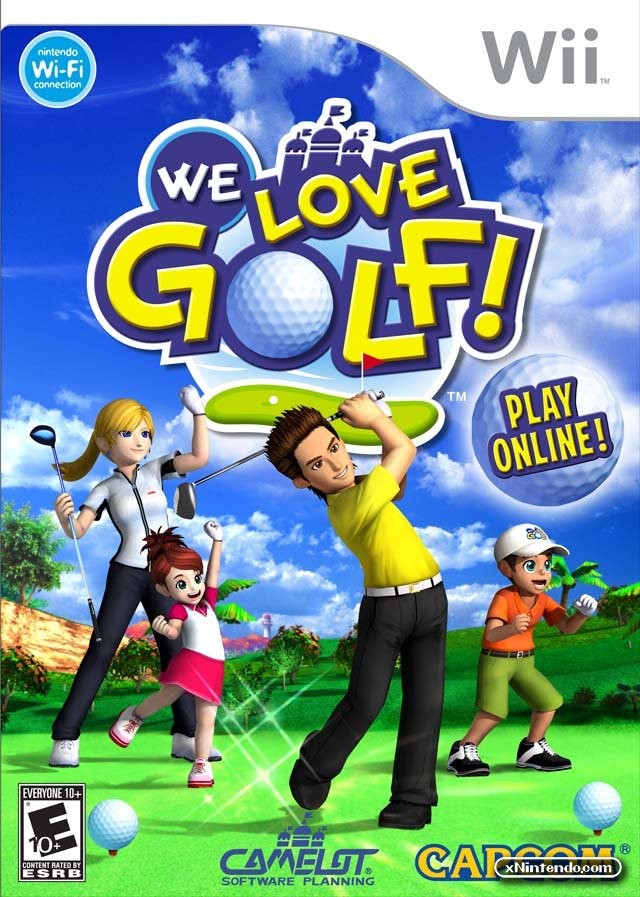We love golf! Wii