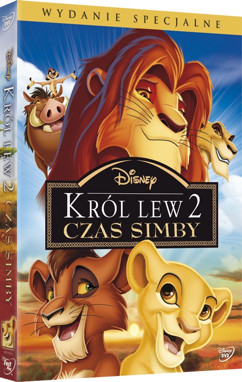 Król Lew 2: Czas Simby DVD Dubbing