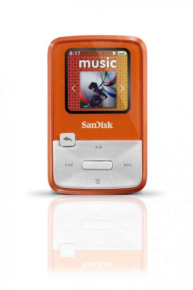 Sansa Clip Zip 4GB Orange