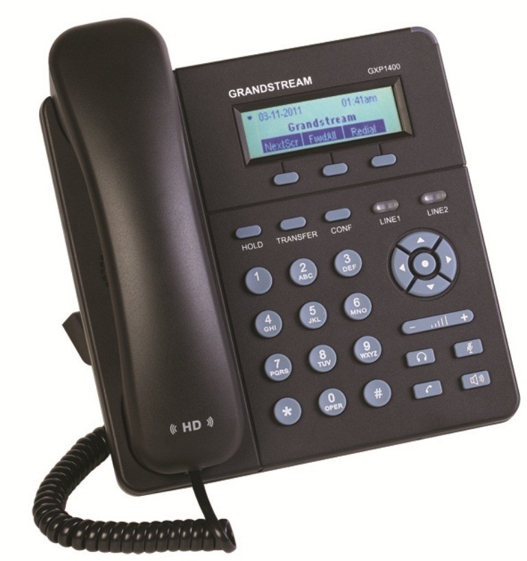 Telefon IP 1 konto SIP GXP1405HD