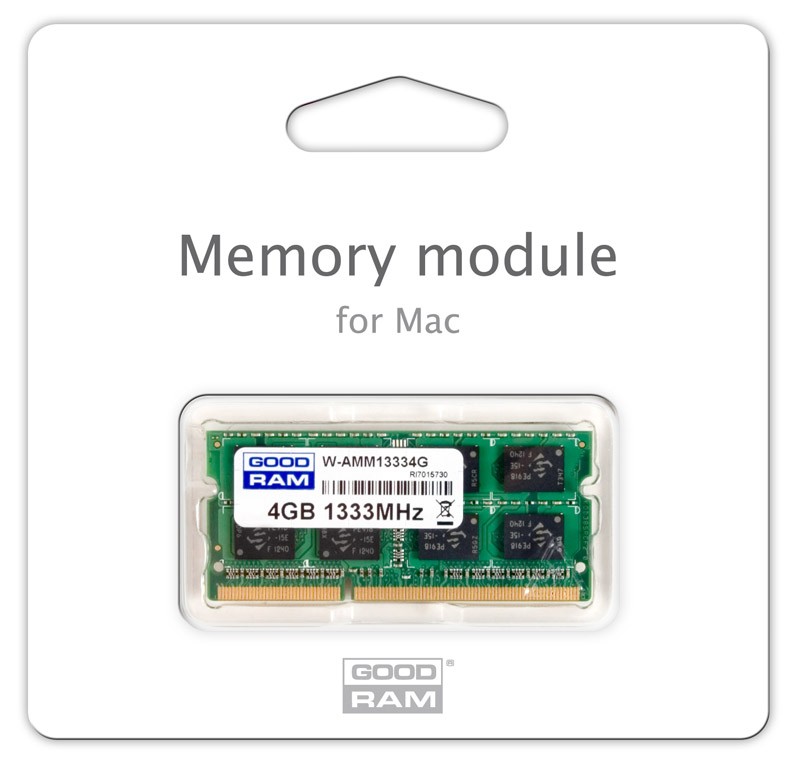 DDR3 4GB/1333 for APPLE SODIMM (iMac, MacBook, Macbook Pro, Mac Mini)