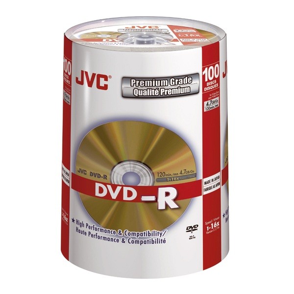 płyta DVD-R 4,7GB 16x cake 100
