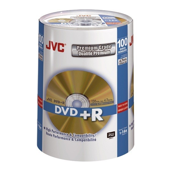 płyta DVD+R 4,7GB 16x cake 100