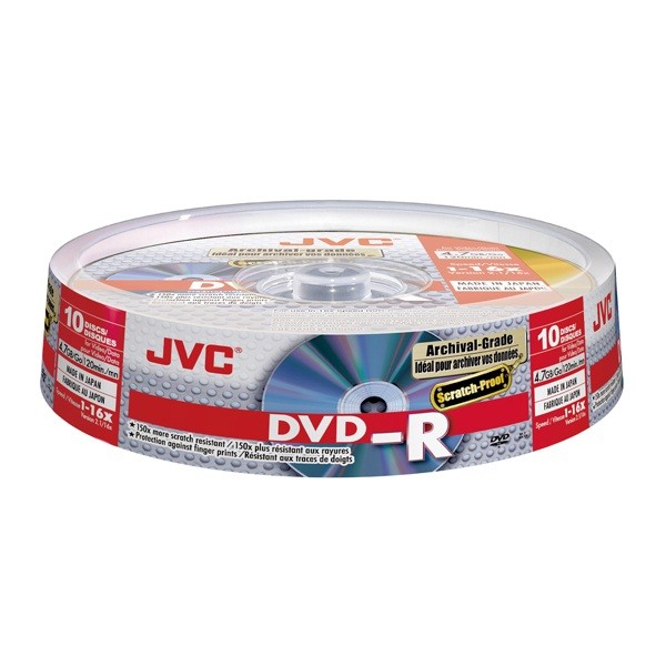 płyta DVD-R 4,70GB 16x Archival cake 10