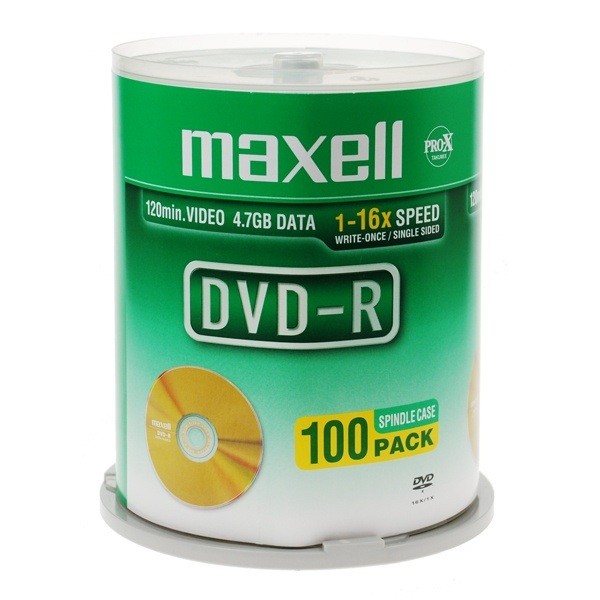 płyta DVD-R 4,7 16x cake 100