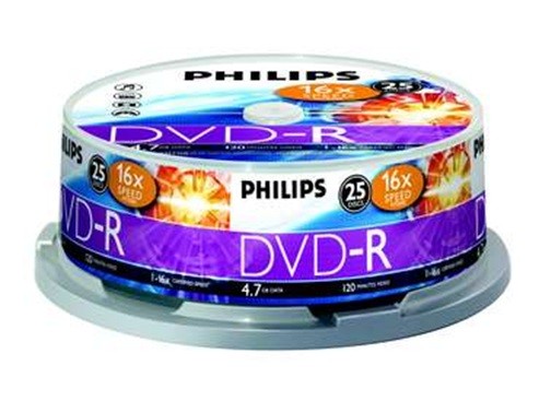 płyta DVD-R 4,7 16x cake 25