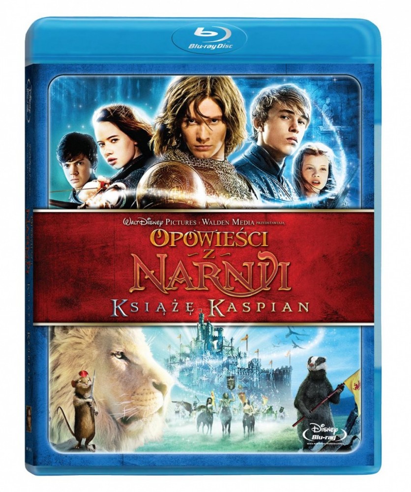 Opowieści z Narnii: Książe Kaspian Blu-Ray Dubbing