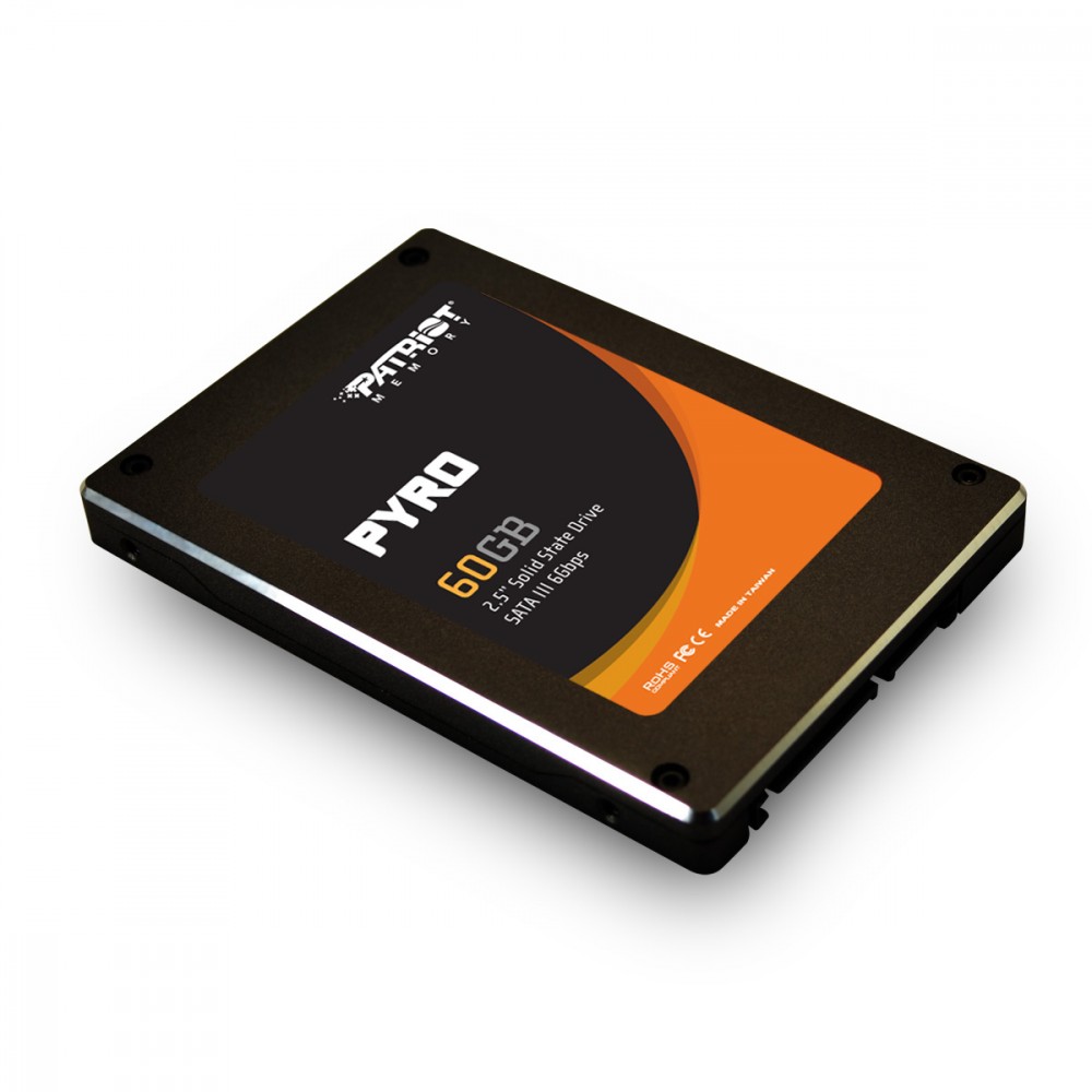 SSD 60GB 2,5'' Pyro 550/515 MB/s SATA3 TRIM 85k IOPs