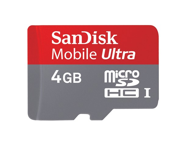 Mobile Ultra microSDHC 4GB